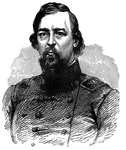 Upon his joining the forces under General Grant the command of a brigade under General Prentiss was assigned him, and on the field at the Pittsburg Landing he was acting brigadier on the exposed right of the army, nearest the enemy. To his alertness and bravery is in great part due the saving of our army on the field of Pittsburg.