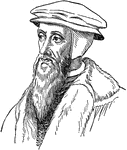 A French pastor during the Protestant Reformation, who helped develop the system of Christian theology called Calvinism.