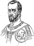 The King of Spain from 1556 to 1598, and King of England while married to Mary I from 1554 to 1558.