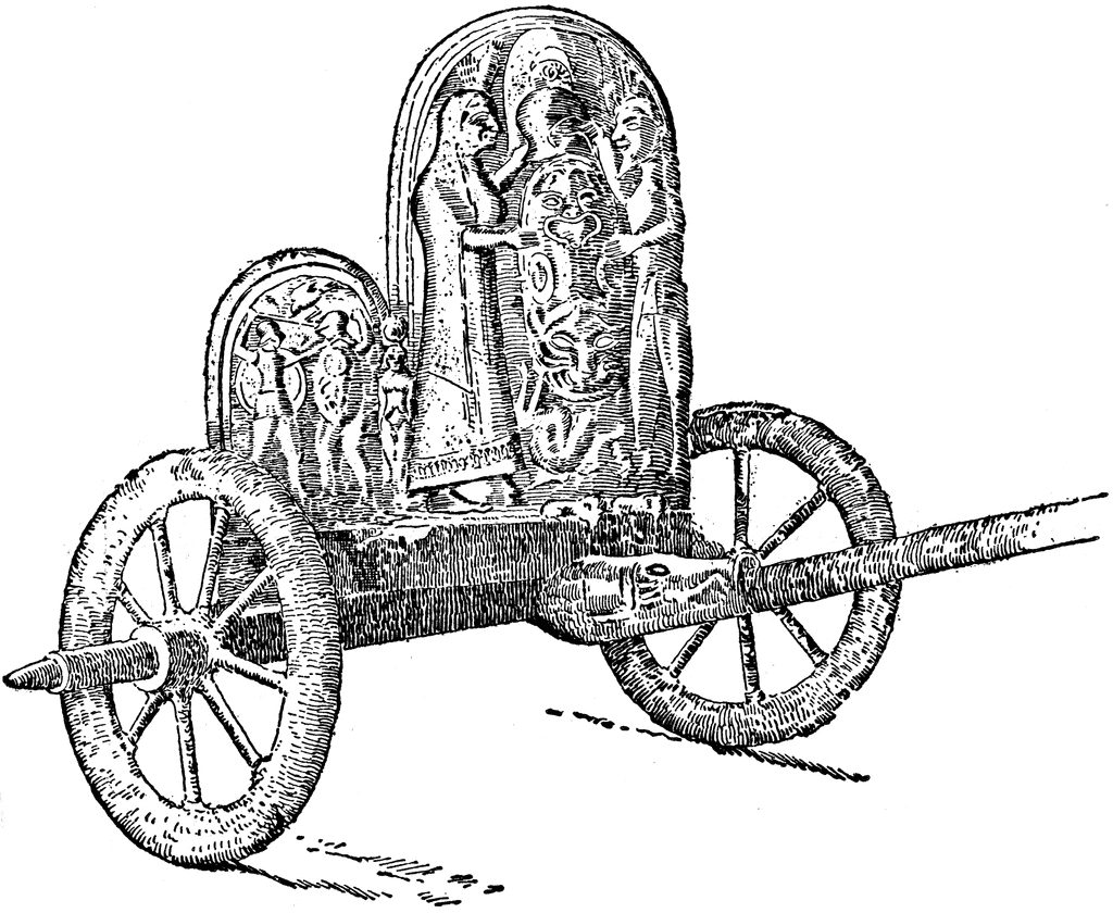 greek chariot drawing