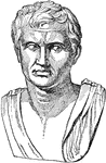 Also known as Gnaeus Pompeius Magnus. He was a military and political leader of the Roman Republic.