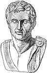 Also known as Gnaeus Pompeius Magnus. He was a military and political leader of the late Roman Republic.