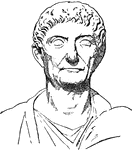 Emperor of Rome from 284 to 305.