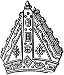 The traditional mitre of Bishop Goodryke. Thomas Goodrich (or Goodricke) (1494 – 10 May 1554) was an English ecclesiastic and statesman.