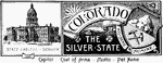 The state banner of Colorado, the silver state.