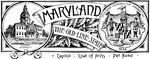 The state banner of Maryland, the old line state.