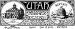 The state banner of Utah.