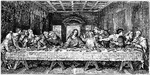 The Last Supper, painted by Leonardo da Vinci.