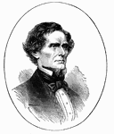 Jefferson Davis in 1861.