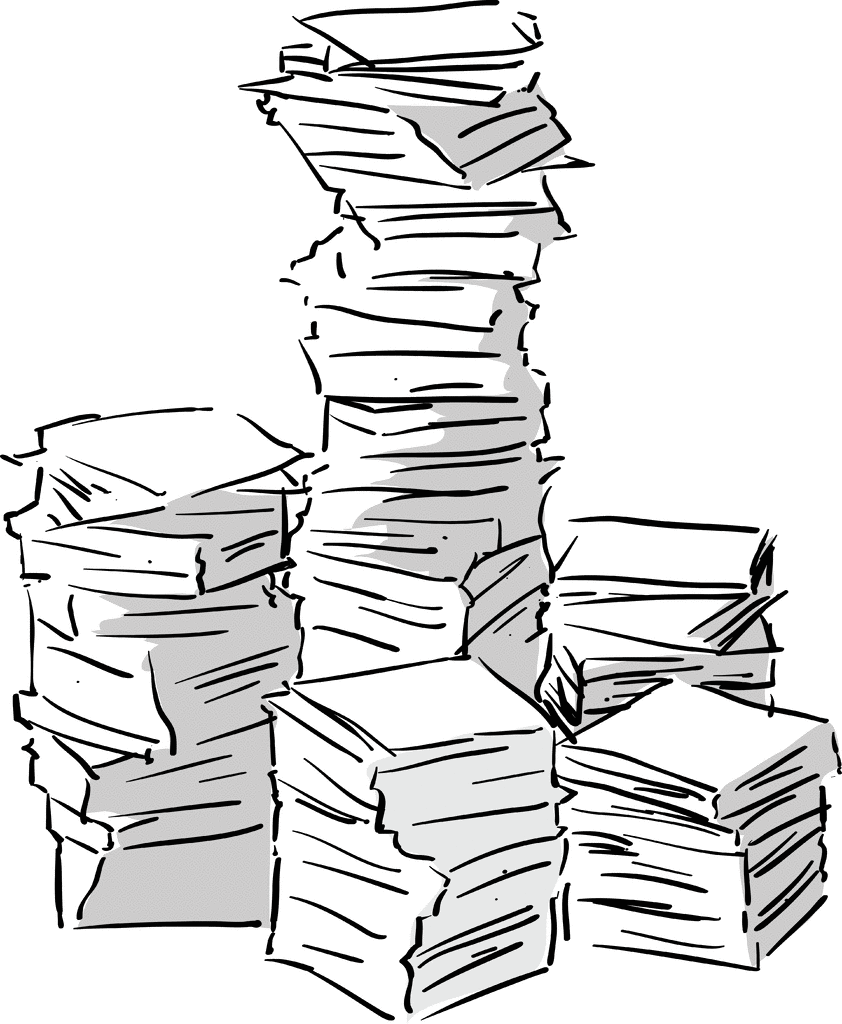 Stack Of Paper Clipart