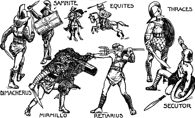 Gladiators Clipart Etc