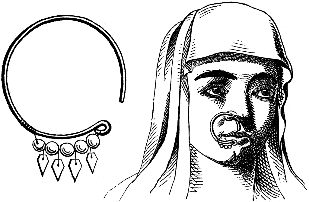 what cultures use nose rings