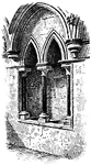 A piscina is a shallow basin usually located in an architectural niche of a church. It is used by the priest to wash his hands before celebration of the eucharist and for washing the chalice after the celebration. More often located in the sacristy than in the sanctuary.