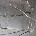Breaking a Glass Jar on a Metal Surface #2
