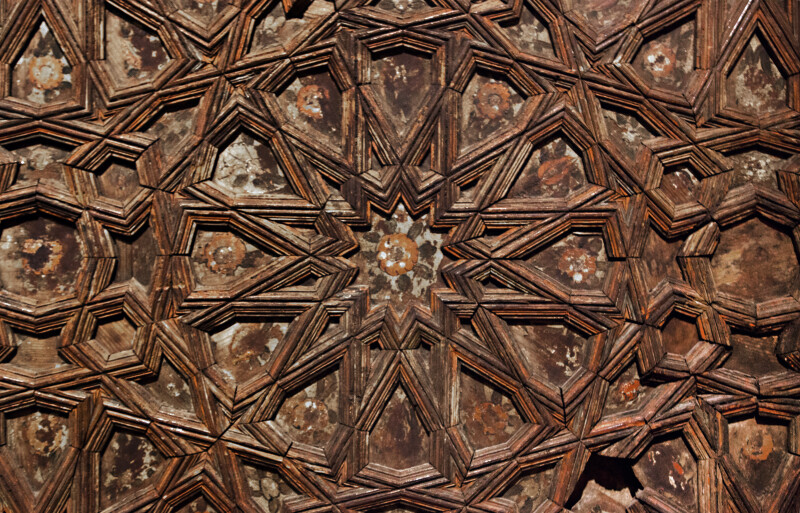 14th Century Wooden Star Carvings