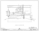 1934 Survey of Fort Matanzas, South Elevation, No. 15-5, US Department of  the Interior, Office of National Parks,  Sheet 4 of 12.