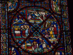 Bourges Cathedral, Ambulatory Window of the Relics of St. Stephen, Veneration of the Saint’s Shrine