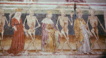 Hrastovlje, Sv. Trojice, Dance of Death, Pope, King, Queen
