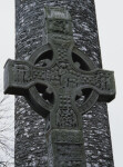 Monasterboice, West Cross or Tall Cross, East Face, Christ in Glory
