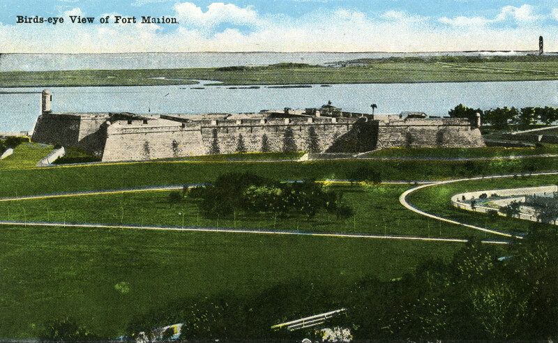 A Birds' Eye View of Fort Marion