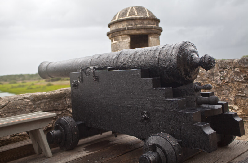 A Cannon at Fort Matanzas