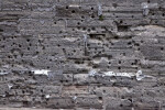 A Cannon-Damaged Coquina Wall