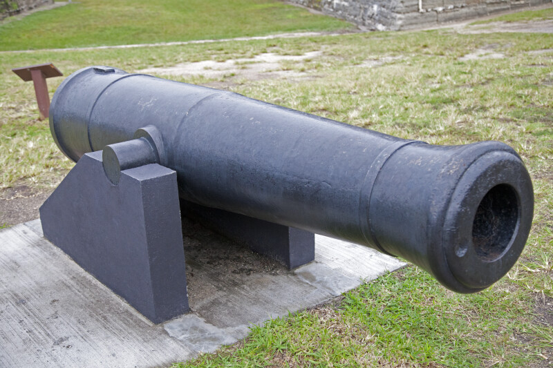 A Cannon on a Cannon Carriage