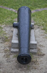 A Cannon on a Stone Block