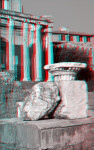 A Capital, in front of the Temple of Antoninus and Faustina