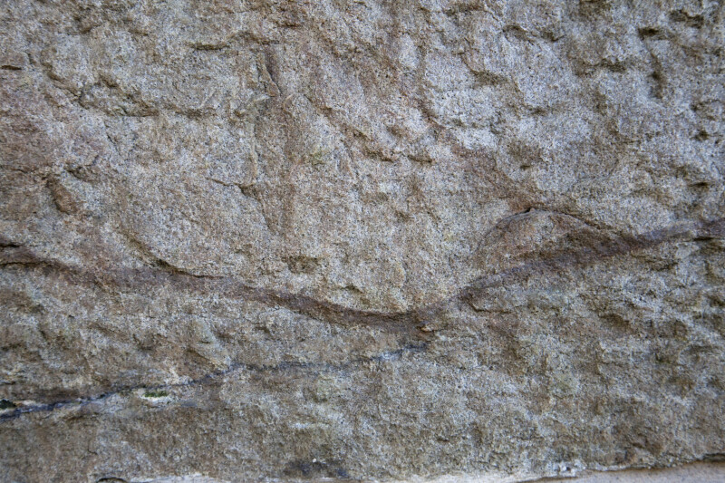 A Close-Up of Sandstone
