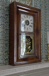 A Close-Up of the Mantel Clock