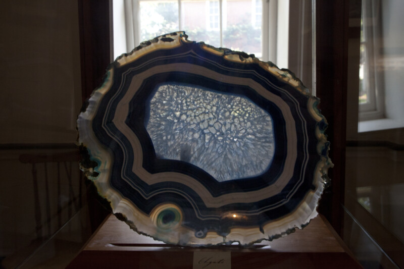 A Cross Section of an Agate