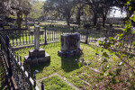 A Family Plot with Multiple Headstones