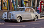 A Front View of a 1959 Bentley S1 Standard Saloon