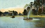 A Lake in Riverside Park, Jacksonville, Florida