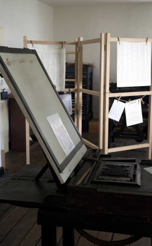 A Large Printing Press