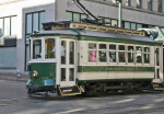 A Main Street Trolley Streetcar