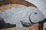 A Manatee in a Mosaic