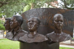 A Monument to People Involved in the Civil Rights Movement