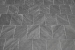 A Pavement of Dark Gray Stone Tiles