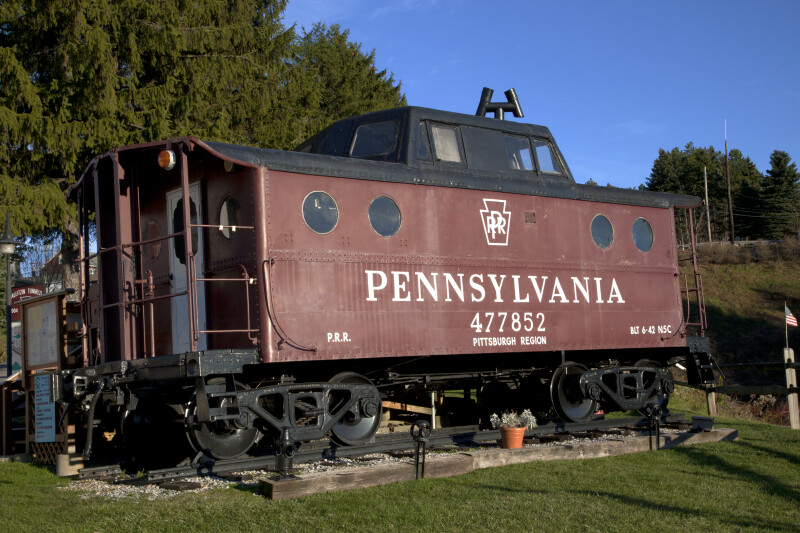 A Pennsylvania Railroad Caboose
