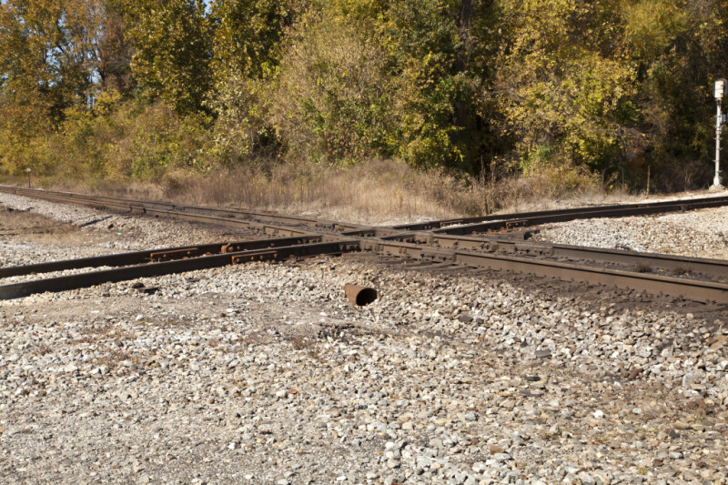 A Railroad Junction in Corinth, Mississipi