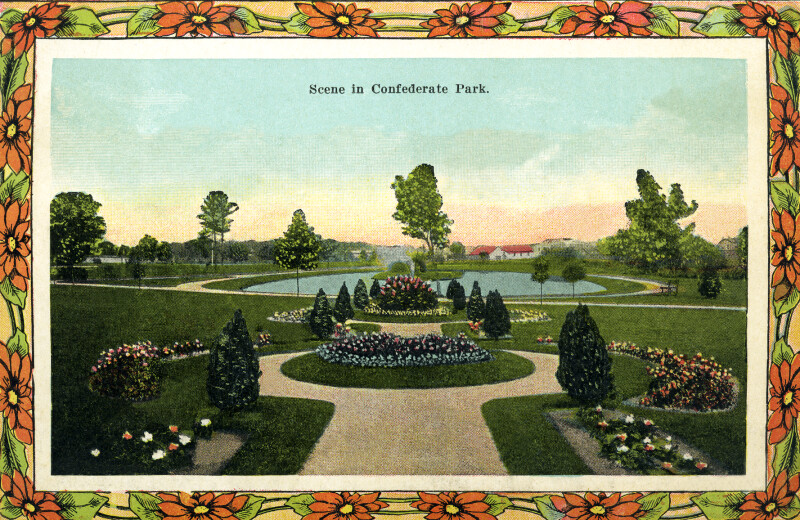A Scene in Confederate Park