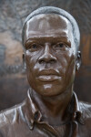 A Second Sculptural Figure on a Civil Rights Monument