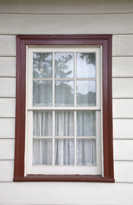 A Six-Over-Six Sash Window