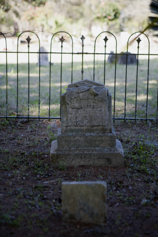 A Smaller Headstone near Little Jessie