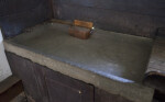 A Stone Sink in the Community Kitchen