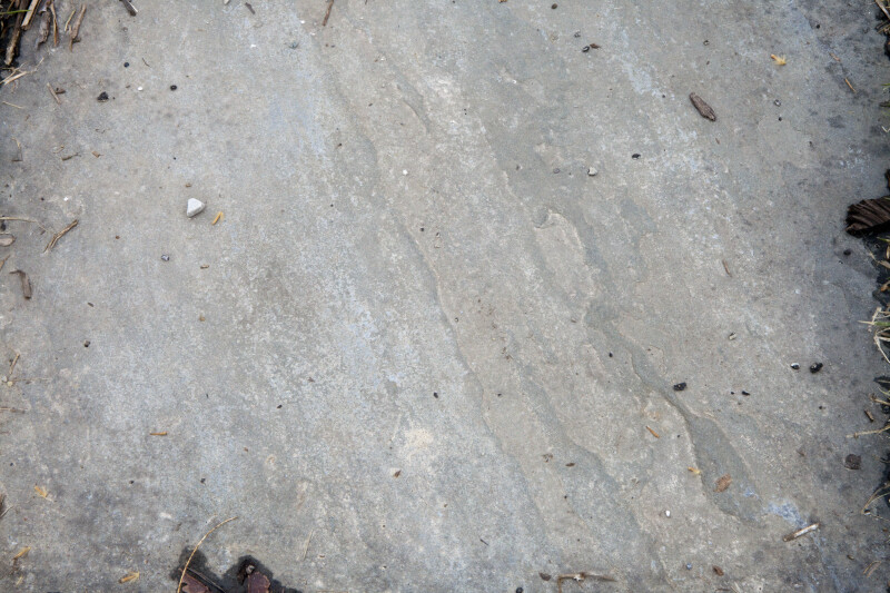 A Stone Surface with Debris