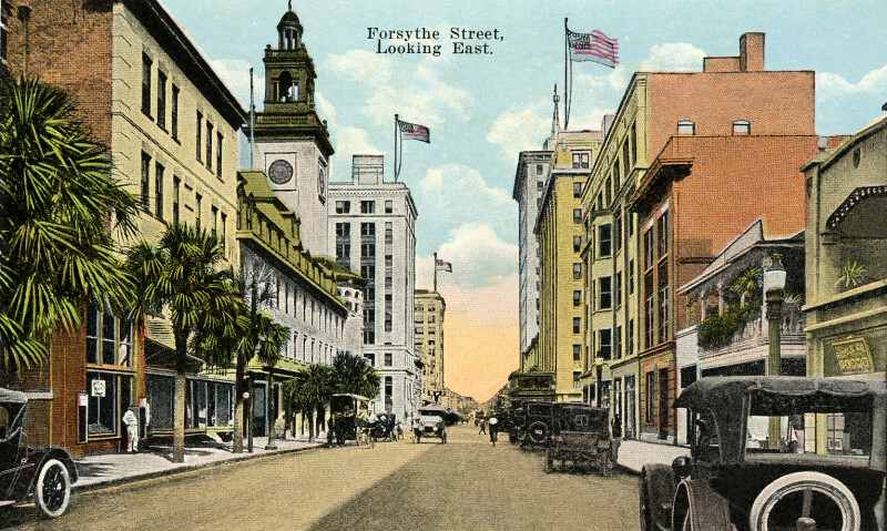 A View of Forsyth Street, looking East