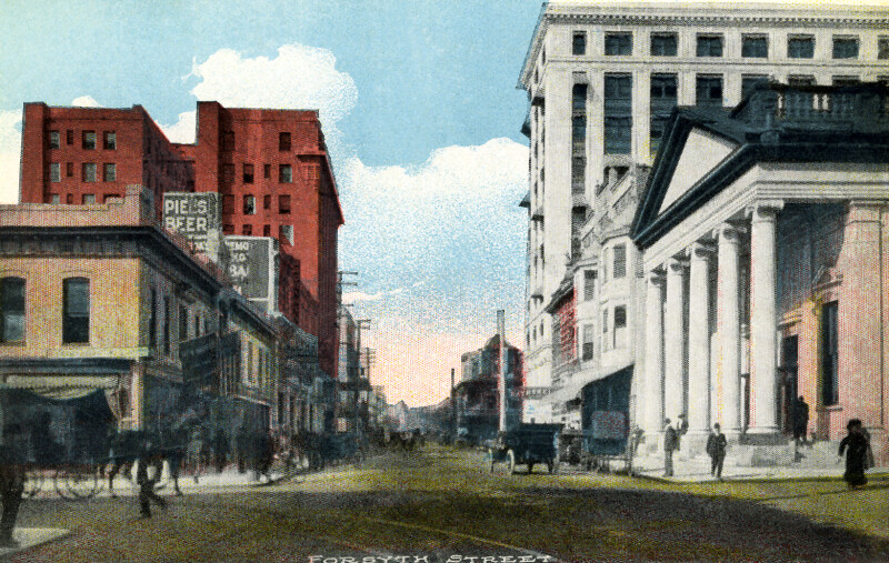 A View of Forsyth Street